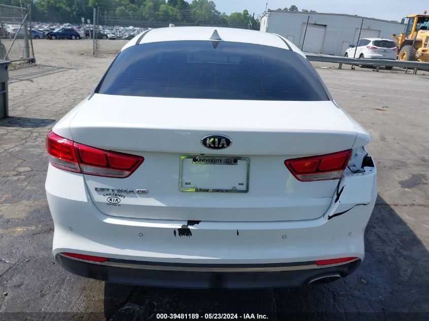 2018 Kia Optima Lx VIN: 5XXGT4L30JG192815 Lot: 39481189