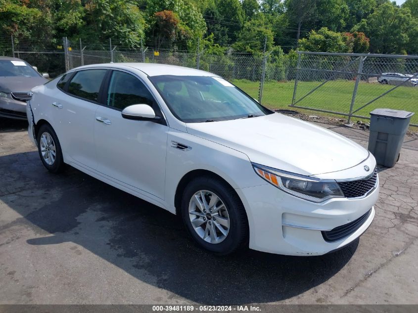 2018 Kia Optima Lx VIN: 5XXGT4L30JG192815 Lot: 39481189