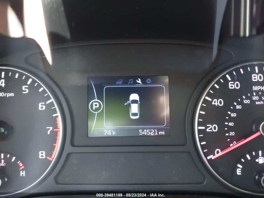 2018 Kia Optima Lx VIN: 5XXGT4L30JG192815 Lot: 39481189