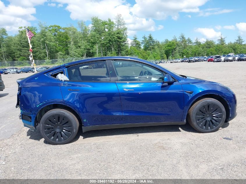 2023 Tesla Model Y Awd/Long Range Dual Motor All-Wheel Drive VIN: 7SAYGDEE8PA178258 Lot: 39481192