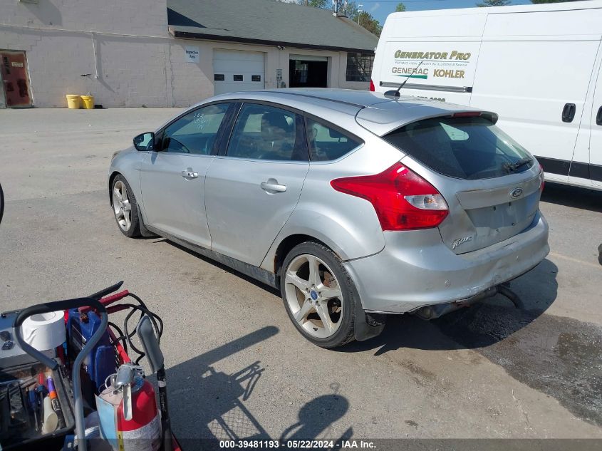 2012 Ford Focus Titanium VIN: 1FAHP3N28CL218996 Lot: 39481193