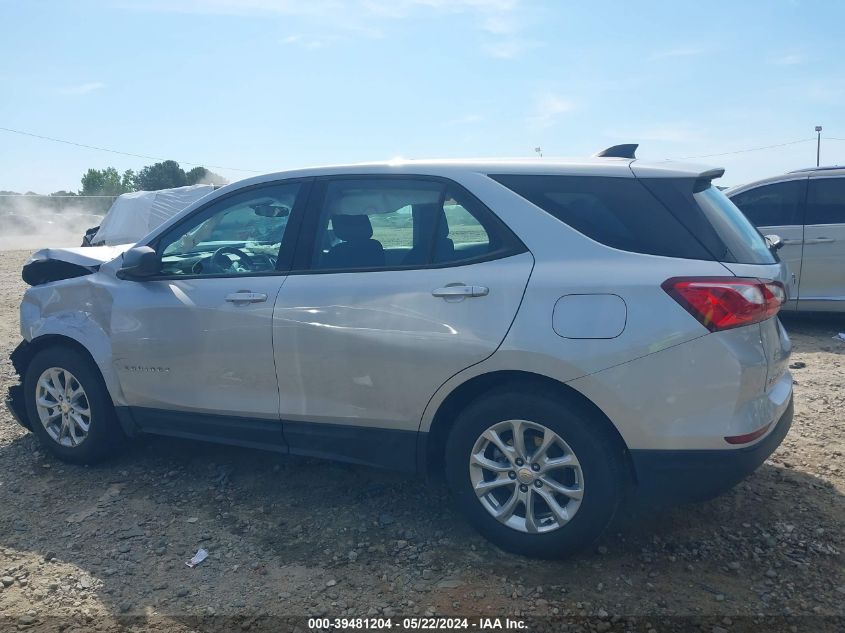 2019 Chevrolet Equinox Ls VIN: 2GNAXHEVXK6109375 Lot: 39481204