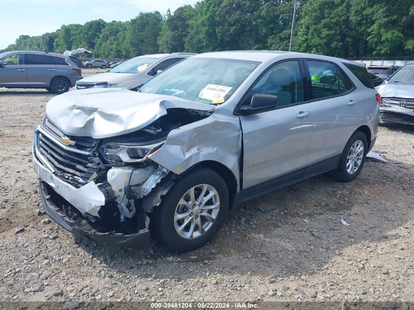 2019 Chevrolet Equinox Ls VIN: 2GNAXHEVXK6109375 Lot: 39481204