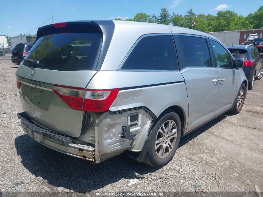 2012 Honda Odyssey Ex VIN: 5FNRL5H41CB051483 Lot: 39481212