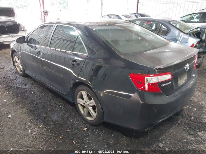 2013 Toyota Camry Se VIN: 4T1BF1FK8DU262350 Lot: 39481214