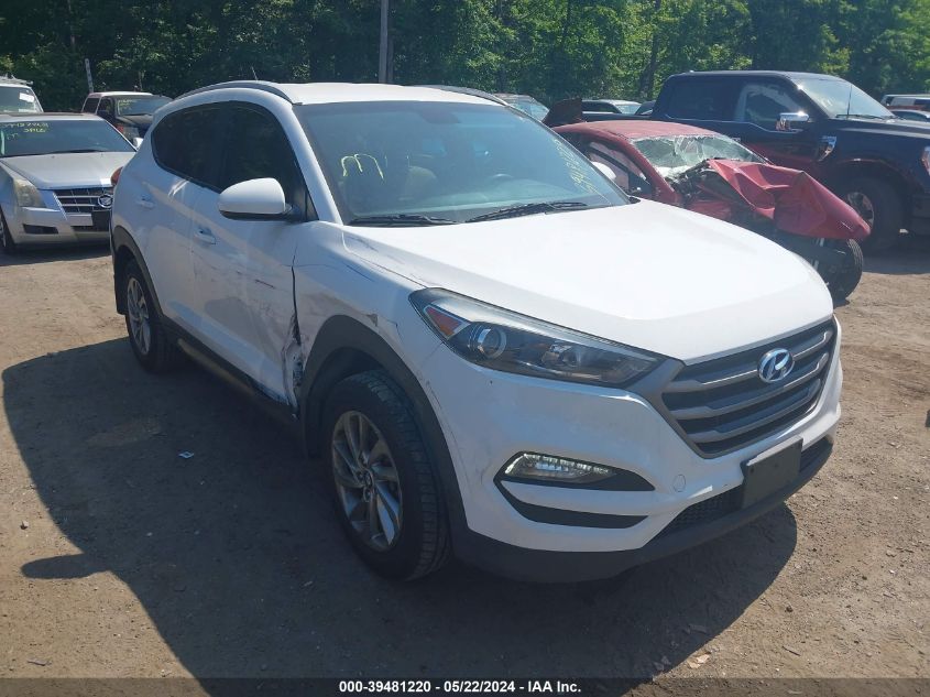 2016 Hyundai Tucson Se VIN: KM8J3CA44GU183030 Lot: 39481220