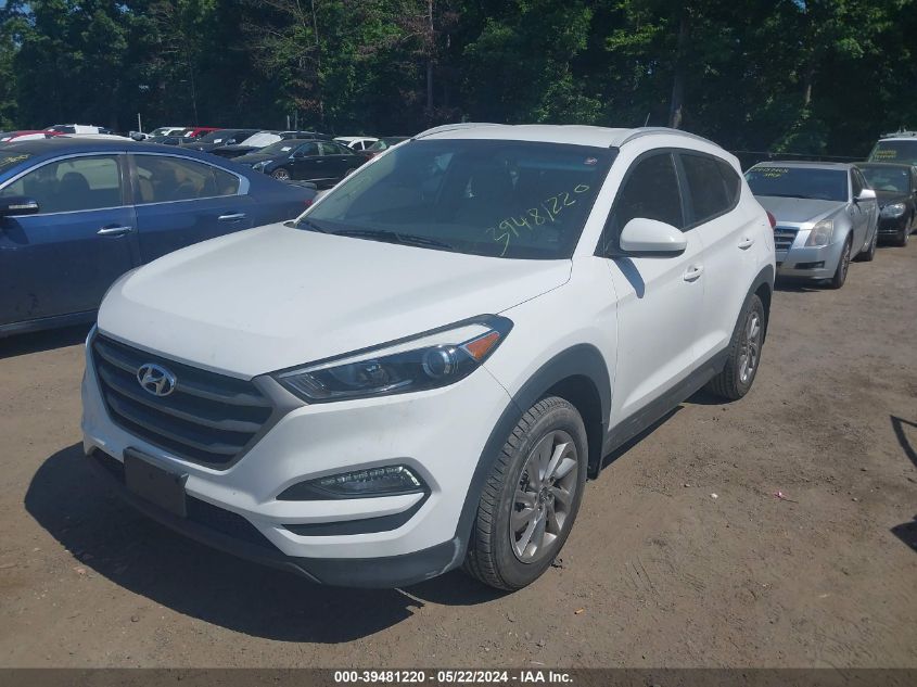 2016 Hyundai Tucson Se VIN: KM8J3CA44GU183030 Lot: 39481220