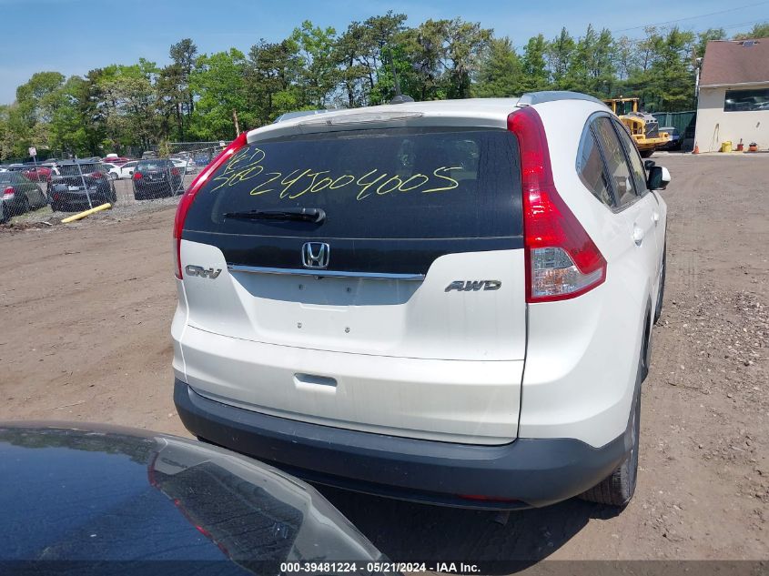 2013 Honda Cr-V Ex-L VIN: 5J6RM4H78DL084085 Lot: 39481224