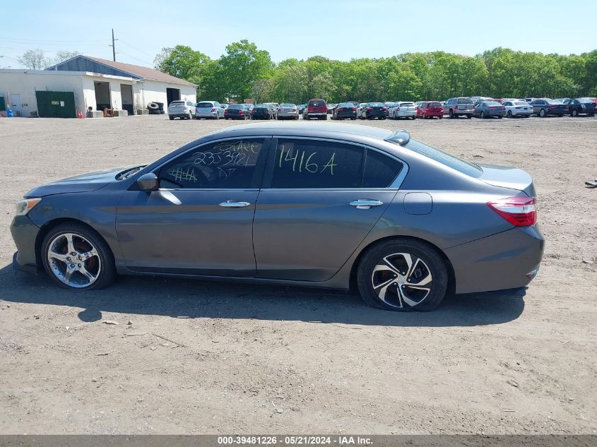 2016 Honda Accord Lx VIN: 1HGCR2F39GA084079 Lot: 39481226