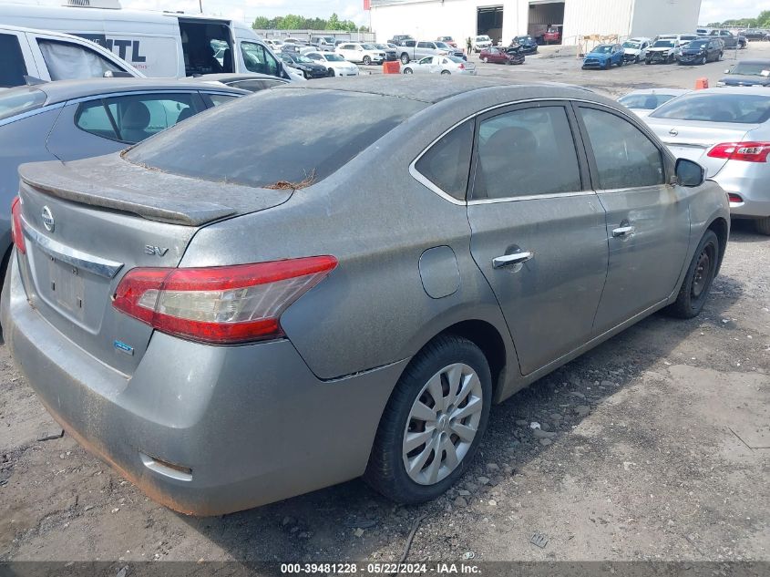 2014 Nissan Sentra Sv VIN: 3N1AB7AP2EY234966 Lot: 39481228