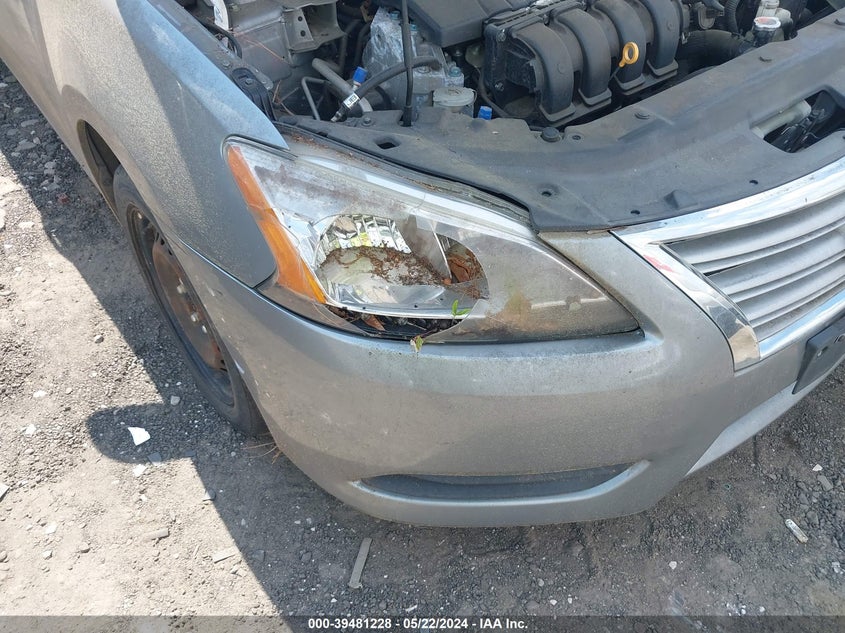 2014 Nissan Sentra Sv VIN: 3N1AB7AP2EY234966 Lot: 39481228