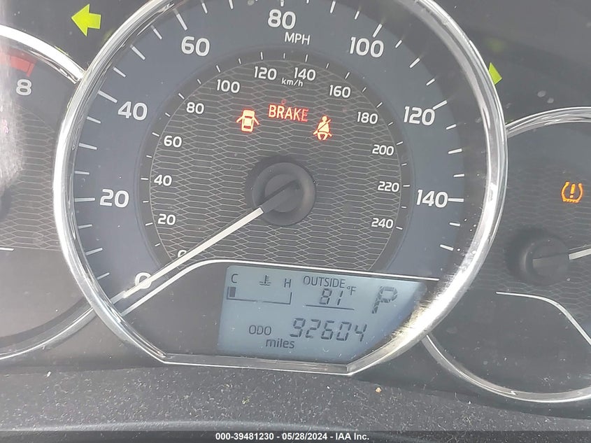 2015 Toyota Corolla Le Plus VIN: 2T1BURHE8FC371164 Lot: 39481230