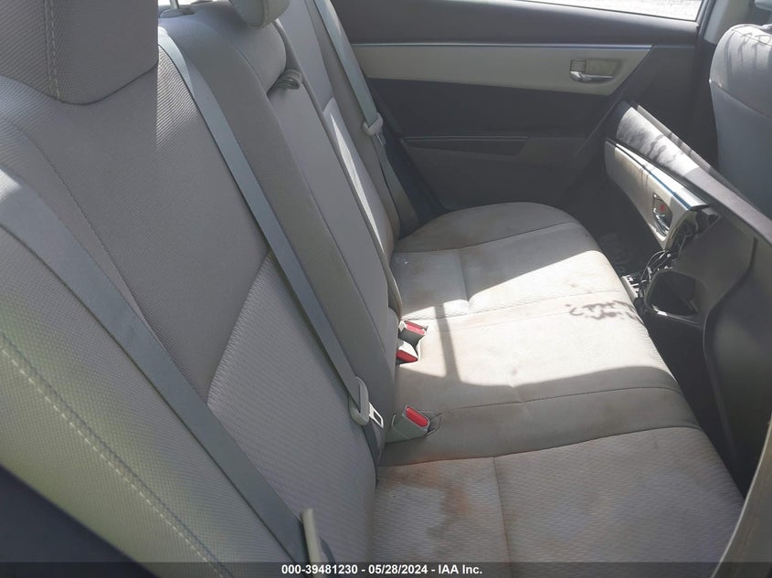 2015 Toyota Corolla Le Plus VIN: 2T1BURHE8FC371164 Lot: 39481230