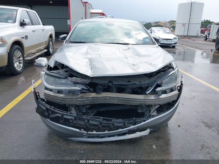 2016 Chrysler 200 Lx VIN: 1C3CCCFB7GN162160 Lot: 39481232