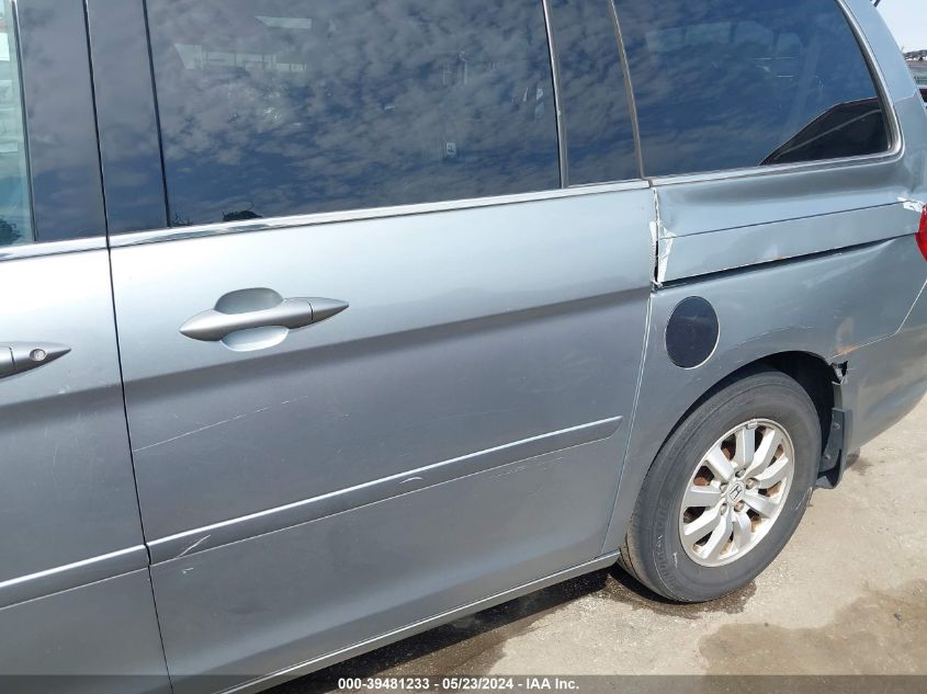 2010 Honda Odyssey Ex-L VIN: 5FNRL3H72AB089509 Lot: 39481233