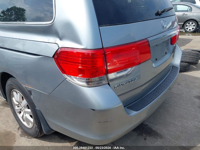 2010 Honda Odyssey Ex-L VIN: 5FNRL3H72AB089509 Lot: 39481233