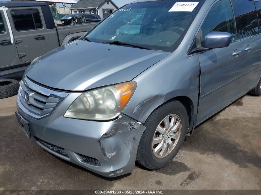 2010 Honda Odyssey Ex-L VIN: 5FNRL3H72AB089509 Lot: 39481233