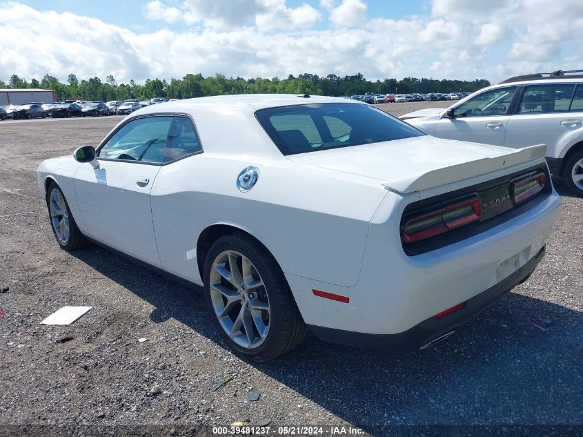 2022 Dodge Challenger Gt VIN: 2C3CDZJG2NH230048 Lot: 39481237