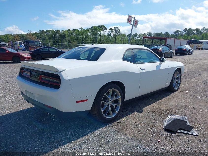 2022 Dodge Challenger Gt VIN: 2C3CDZJG2NH230048 Lot: 39481237