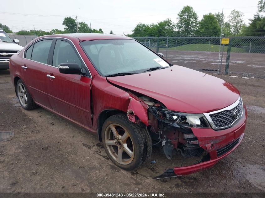 2009 Kia Optima Sx VIN: KNAGE228595336724 Lot: 39481243