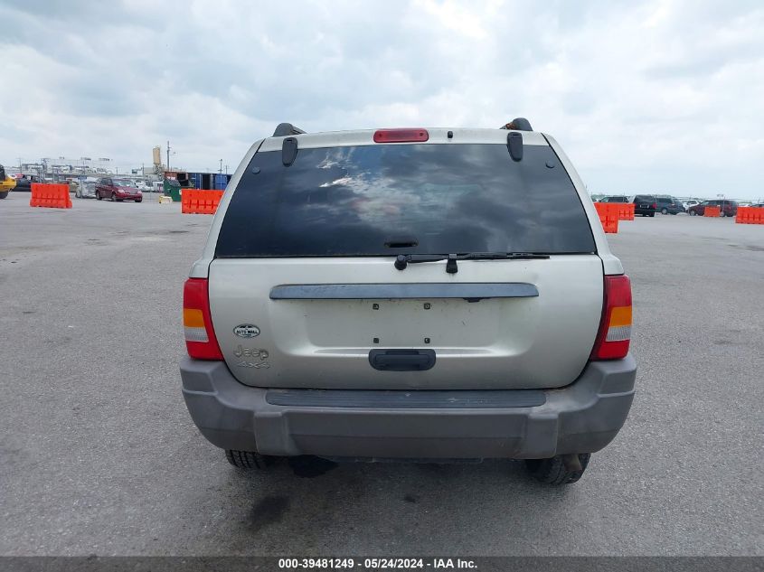 2004 Jeep Grand Cherokee Laredo VIN: 1J4GW48574C18961Z Lot: 39481249