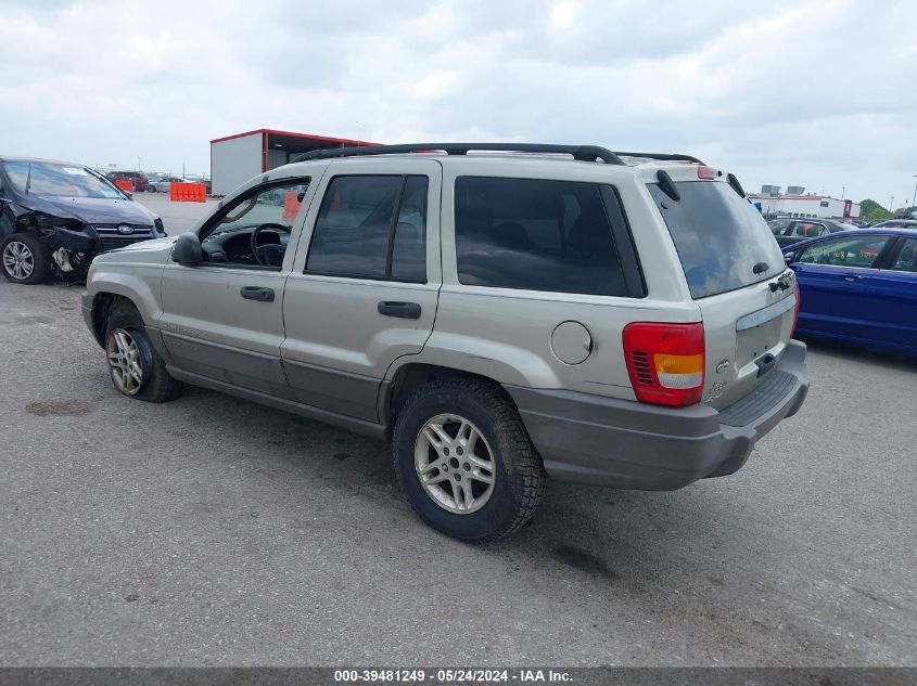 2004 Jeep Grand Cherokee Laredo VIN: 1J4GW48574C18961Z Lot: 39481249