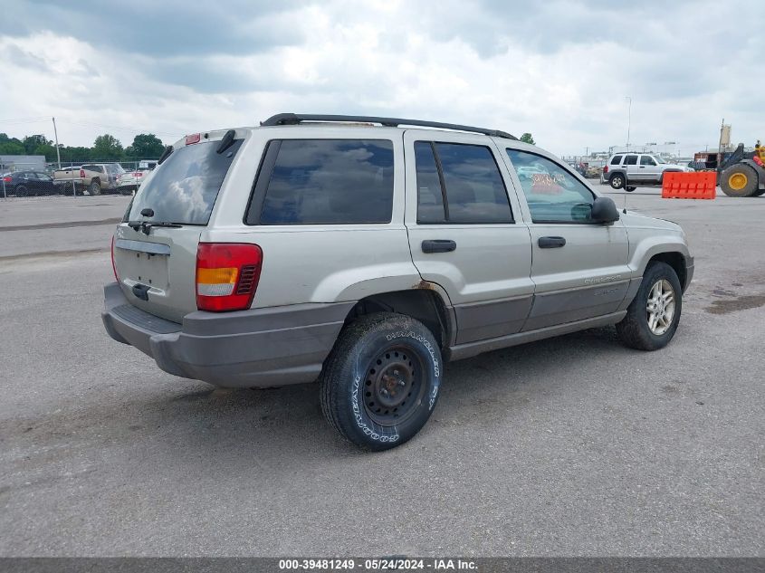 2004 Jeep Grand Cherokee Laredo VIN: 1J4GW48574C18961Z Lot: 39481249