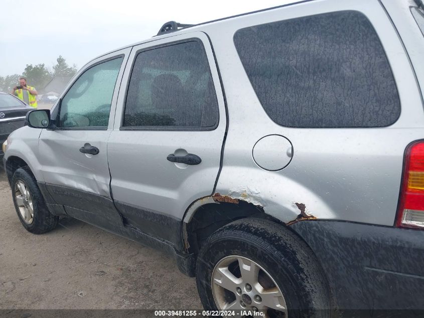 2006 Ford Escape Xlt/Xlt Sport VIN: 1FMYU93156KB48217 Lot: 39481255