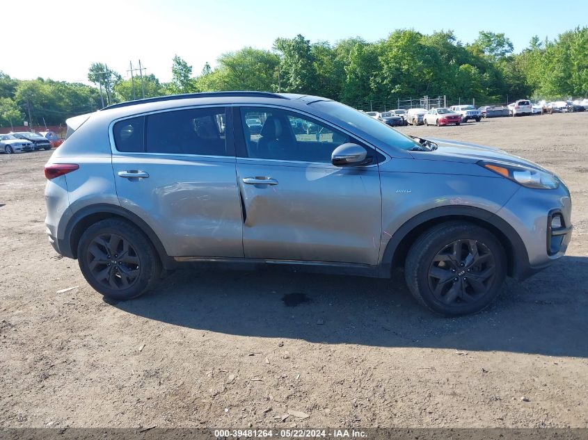 2020 Kia Sportage S VIN: KNDP6CAC6L7634626 Lot: 39481264