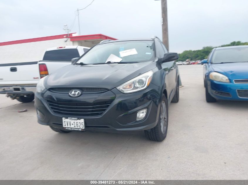 2015 Hyundai Tucson Se VIN: KM8JU3AG8FU061647 Lot: 39481273