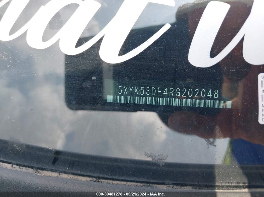 2024 Kia Sportage Sx-Prestige VIN: 5XYK53DF4RG202048 Lot: 39481278