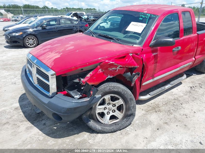 2005 Dodge Dakota Laramie VIN: 1D7HE52N45S154917 Lot: 39481279