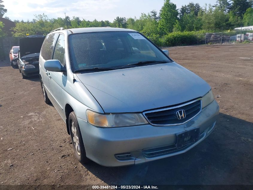 2002 Honda Odyssey Ex-L VIN: 2HKRL18932H590434 Lot: 39481284