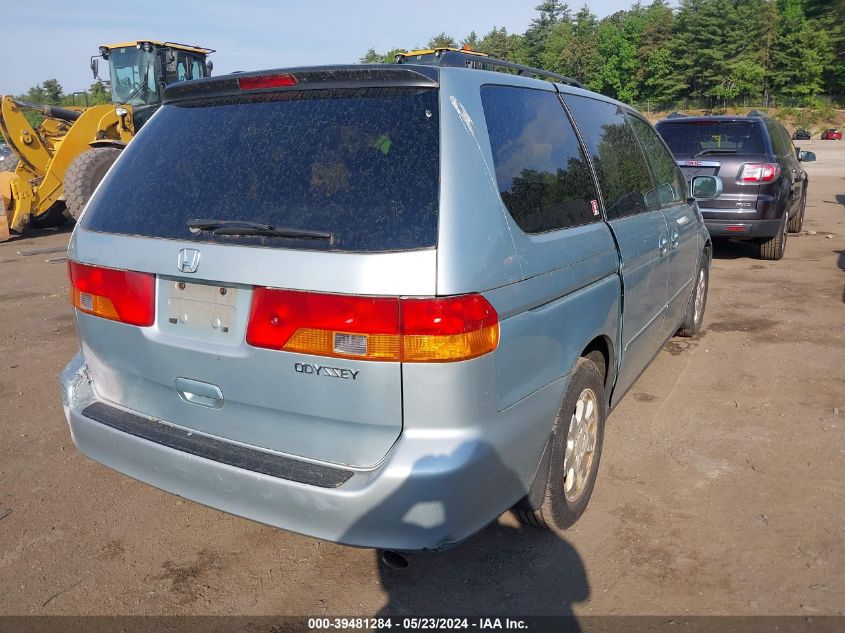 2002 Honda Odyssey Ex-L VIN: 2HKRL18932H590434 Lot: 39481284