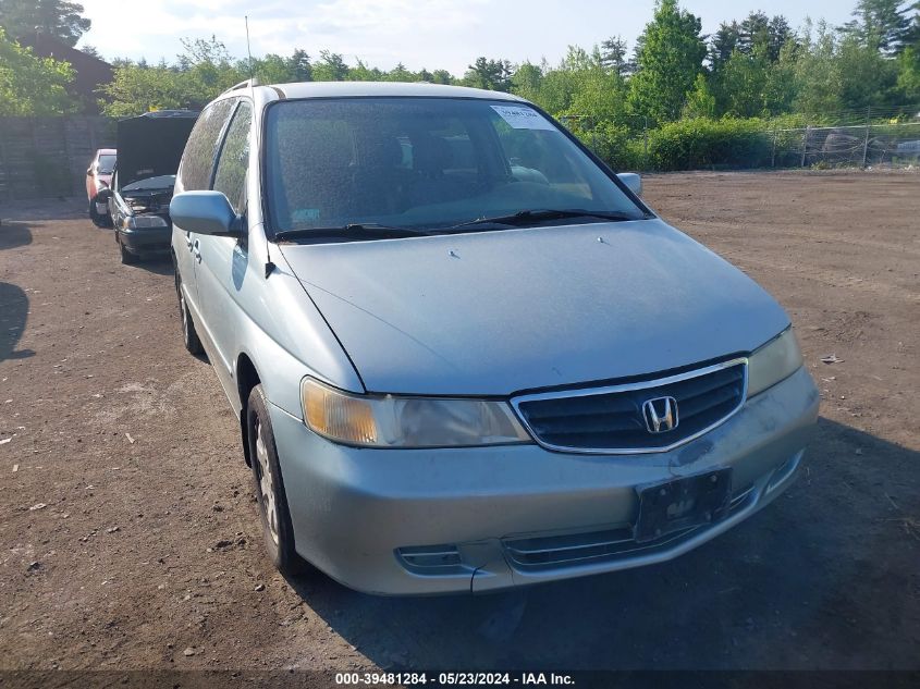 2002 Honda Odyssey Ex-L VIN: 2HKRL18932H590434 Lot: 39481284