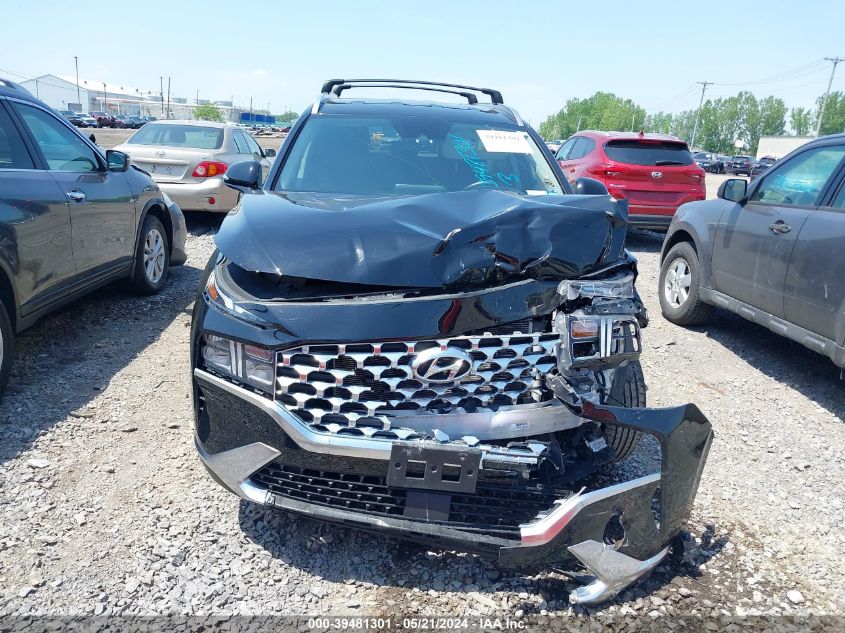 2021 Hyundai Santa Fe Sel VIN: 5NMS6DAJ2MH315183 Lot: 39481301