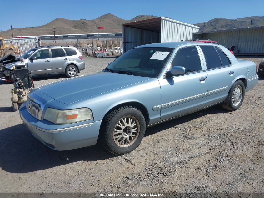 2006 Mercury Grand Marquis Gs VIN: 2MEFM74W06X603268 Lot: 39481312