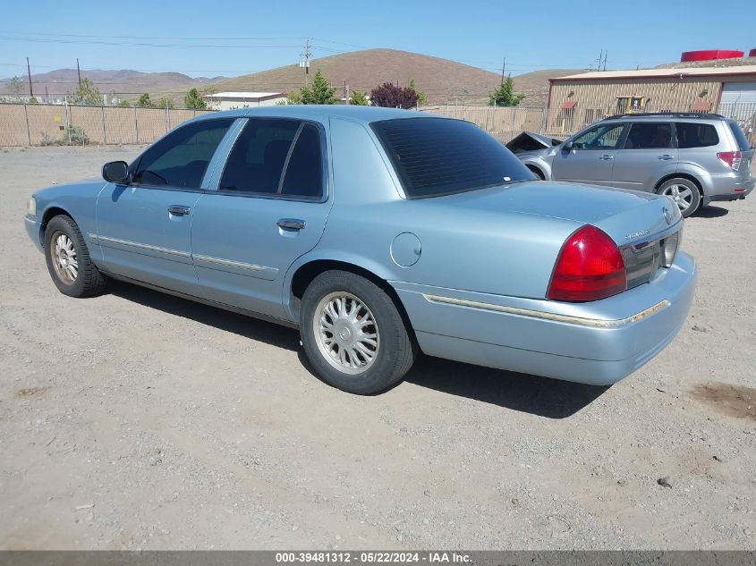 2006 Mercury Grand Marquis Gs VIN: 2MEFM74W06X603268 Lot: 39481312