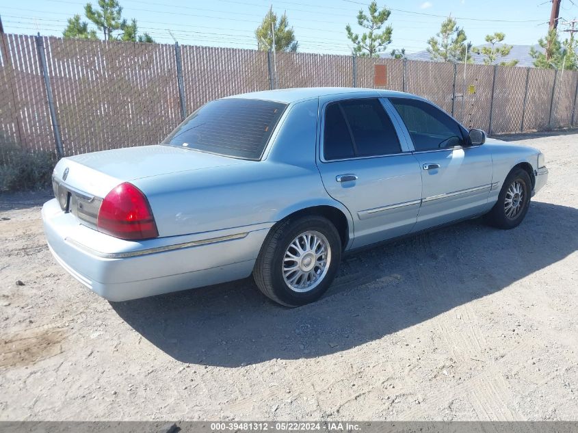 2006 Mercury Grand Marquis Gs VIN: 2MEFM74W06X603268 Lot: 39481312