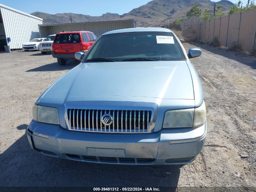 2006 Mercury Grand Marquis Gs VIN: 2MEFM74W06X603268 Lot: 39481312