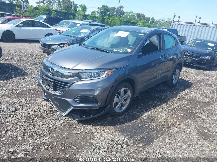 2022 Honda Hr-V Awd Lx VIN: 3CZRU6H35NM726514 Lot: 39481316