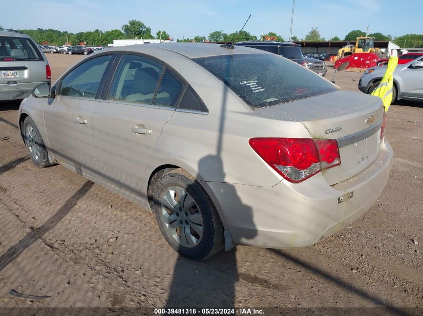 2012 Chevrolet Cruze Ls VIN: 1G1PC5SH6C7225646 Lot: 39481318