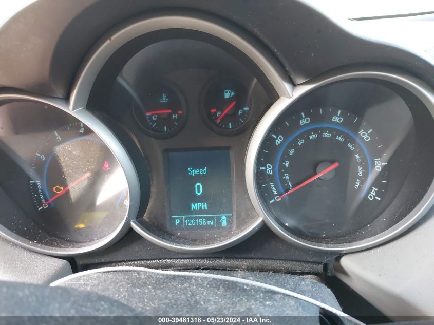 2012 Chevrolet Cruze Ls VIN: 1G1PC5SH6C7225646 Lot: 39481318