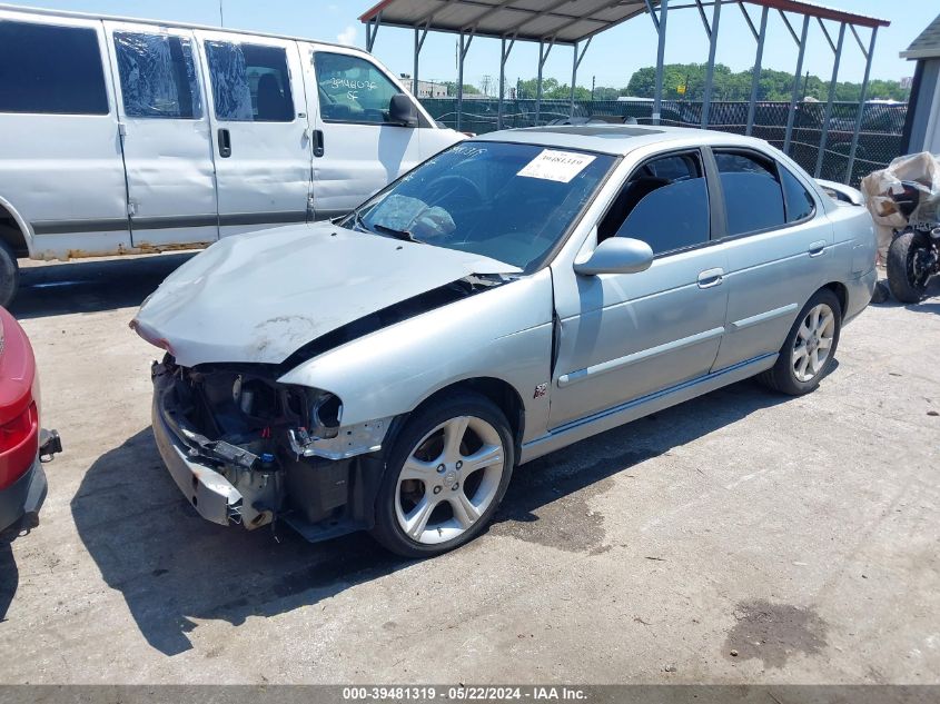 2002 Nissan Sentra Se-R Spec V VIN: 3N1AB51D62L713846 Lot: 39481319