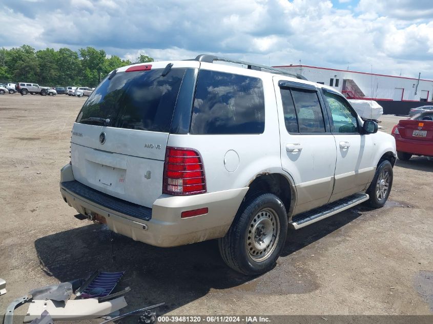 2004 Mercury Mountaineer VIN: 4M2DU86W04ZJ36768 Lot: 39481320