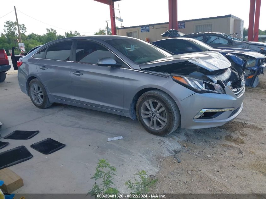 2016 Hyundai Sonata Se VIN: 5NPE24AF2GH363861 Lot: 39481326