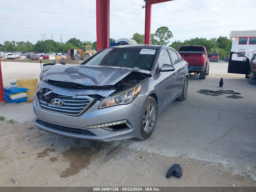 2016 Hyundai Sonata Se VIN: 5NPE24AF2GH363861 Lot: 39481326