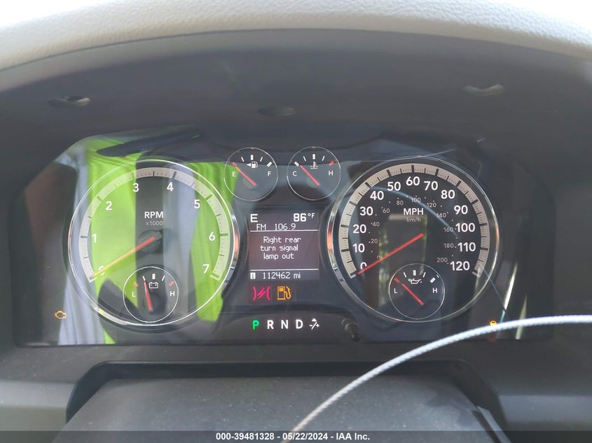 2009 Dodge Ram 1500 Slt/Sport/Trx VIN: 1D3HV18P99S807914 Lot: 39481328