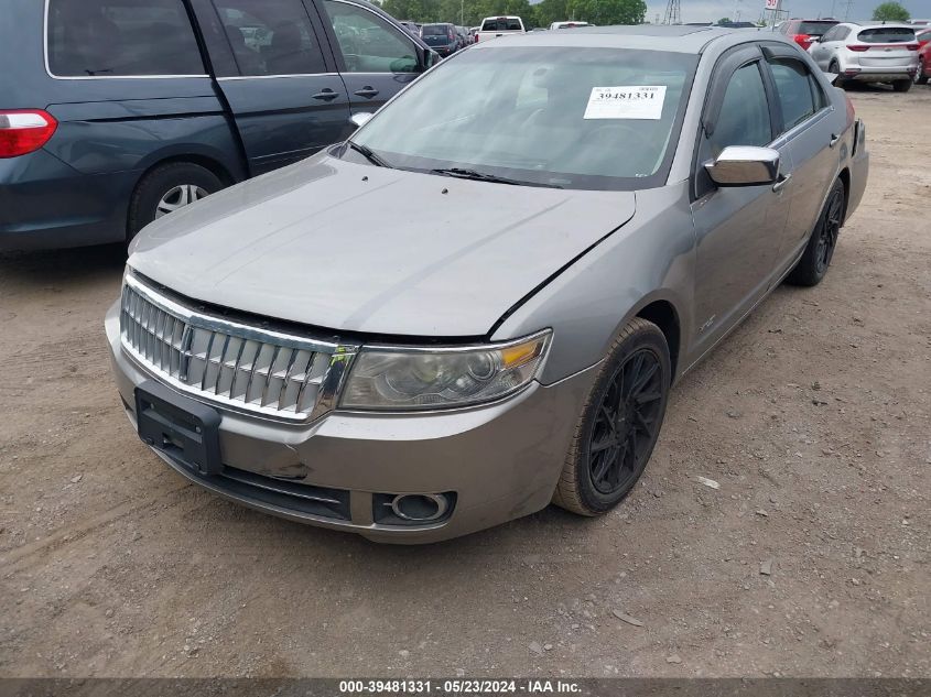 2008 Lincoln Mkz VIN: 3LNHM26T08R624781 Lot: 39481331