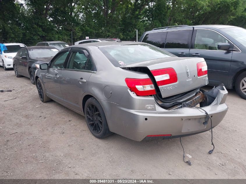 2008 Lincoln Mkz VIN: 3LNHM26T08R624781 Lot: 39481331